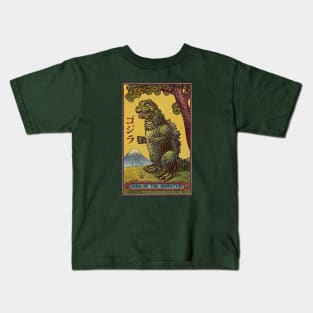 Godzilla Matches Kids T-Shirt